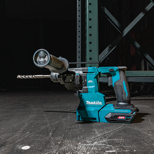 Makita 40Vmax XGT Brushless 13/16" Compact Rotary Hammer SDS-PLUS w/AWS, Tool Only HR010GZ