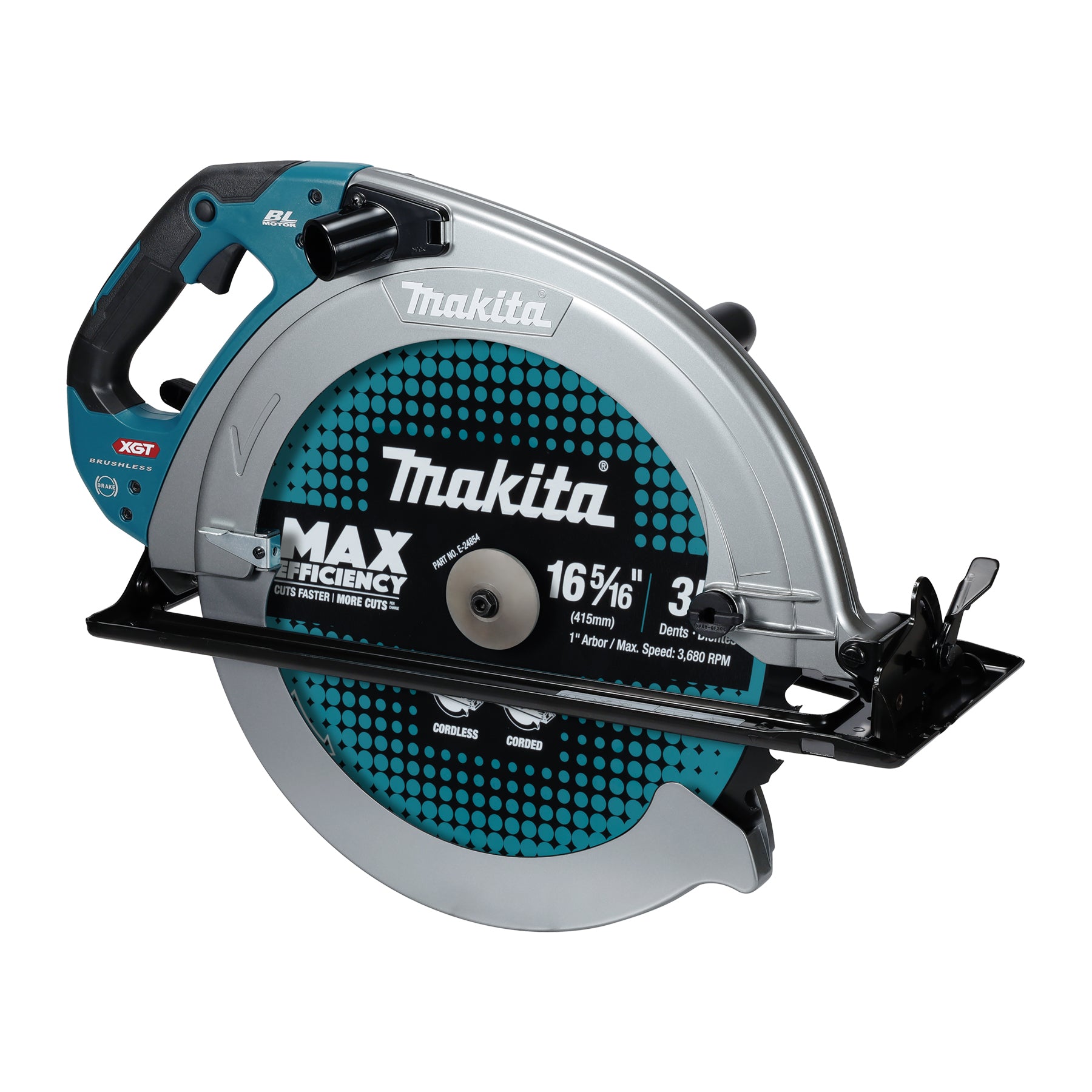 Makita Scie circulaire sans balais 16-5/16" 40Vmax XGT avec AWS, Outil seul HS013GZ
