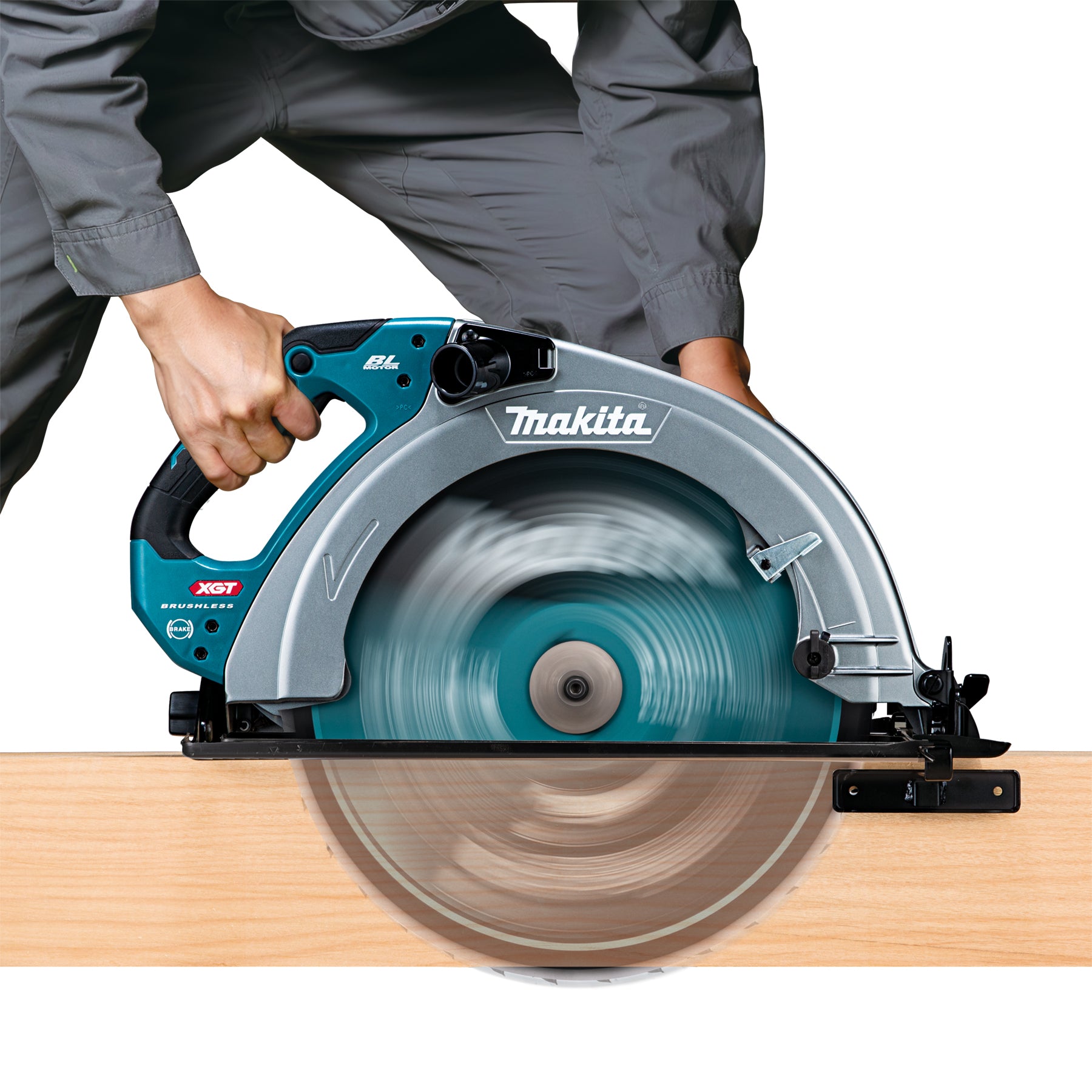 Makita Scie circulaire sans balais 16-5/16" 40Vmax XGT avec AWS, Outil seul HS013GZ