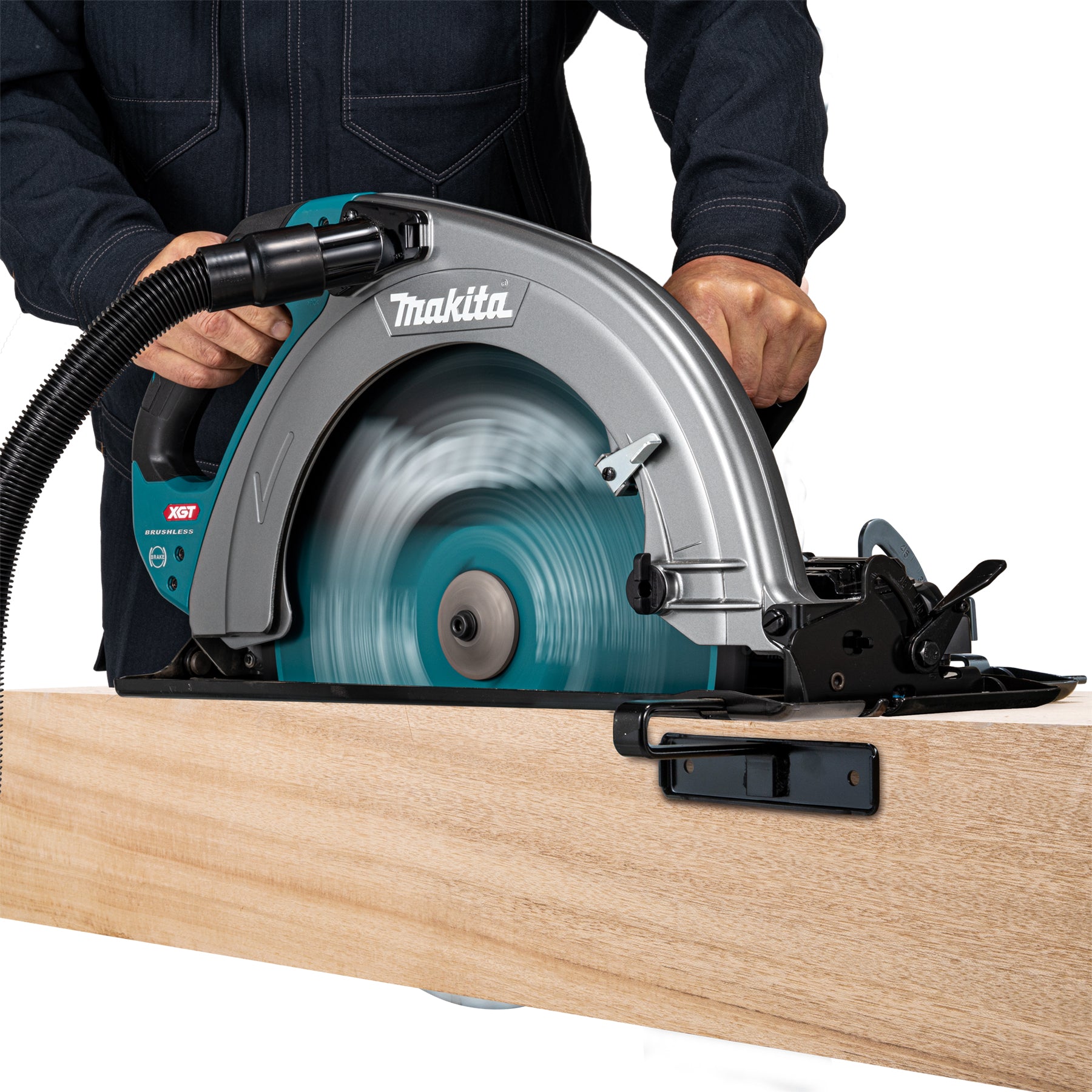 Makita Scie circulaire sans balais 16-5/16" 40Vmax XGT avec AWS, Outil seul HS013GZ