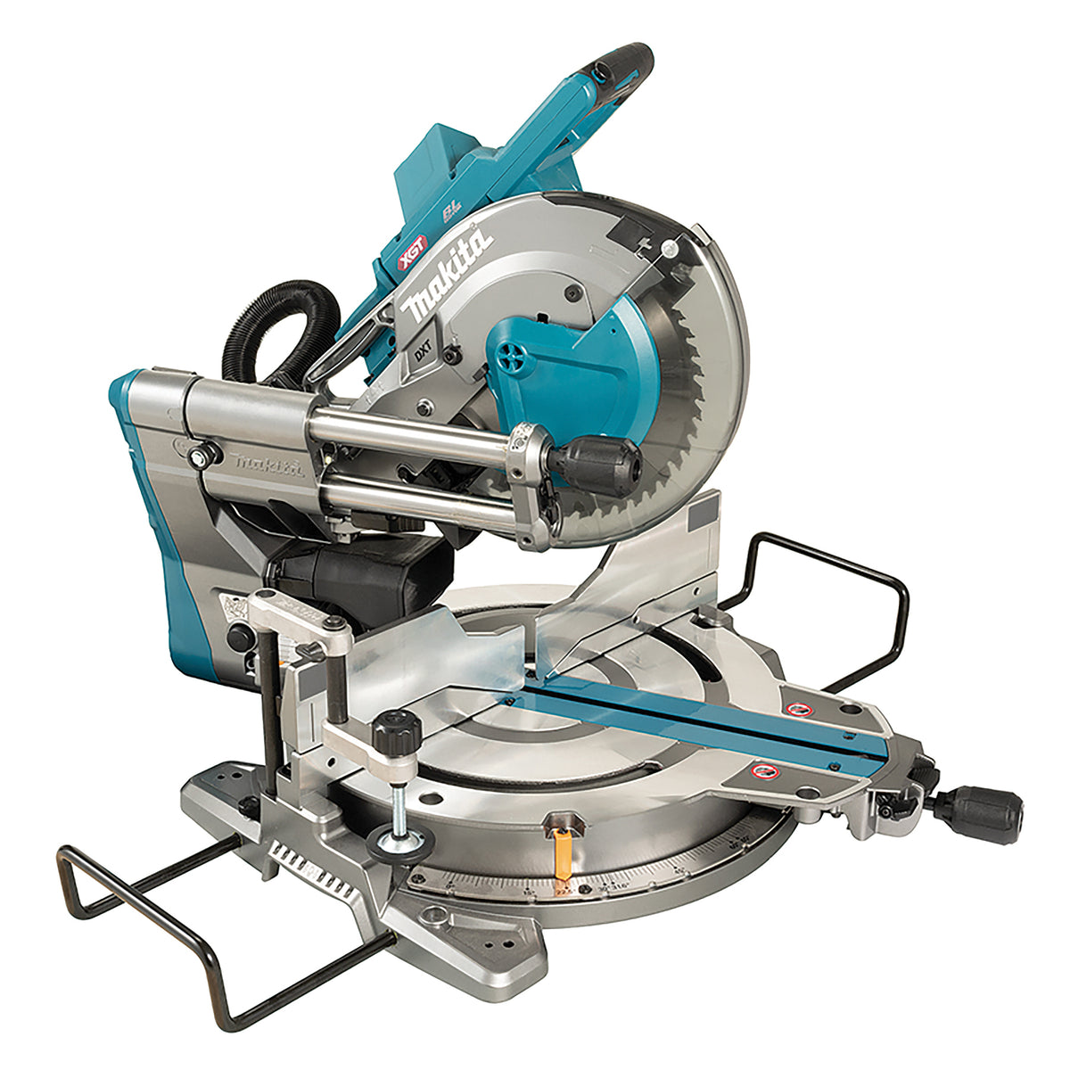 Makita 40Vmax XGT Brushless 10" Dual Compound Mitre Saw w/AWS, 4.0Ah x1Kit LS004GM102