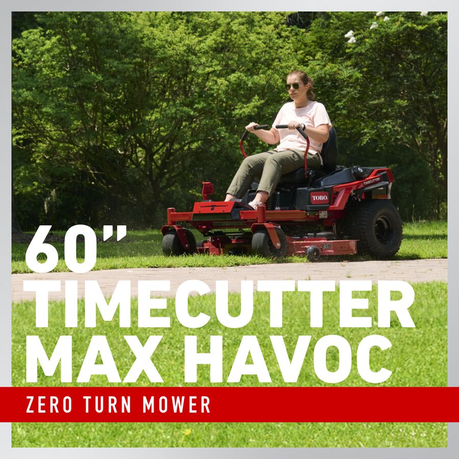 Toro Tondeuse autoportée zéro tour TimeCutter® Max Havoc™ MyRIDE® 60 po (152 cm) 77603