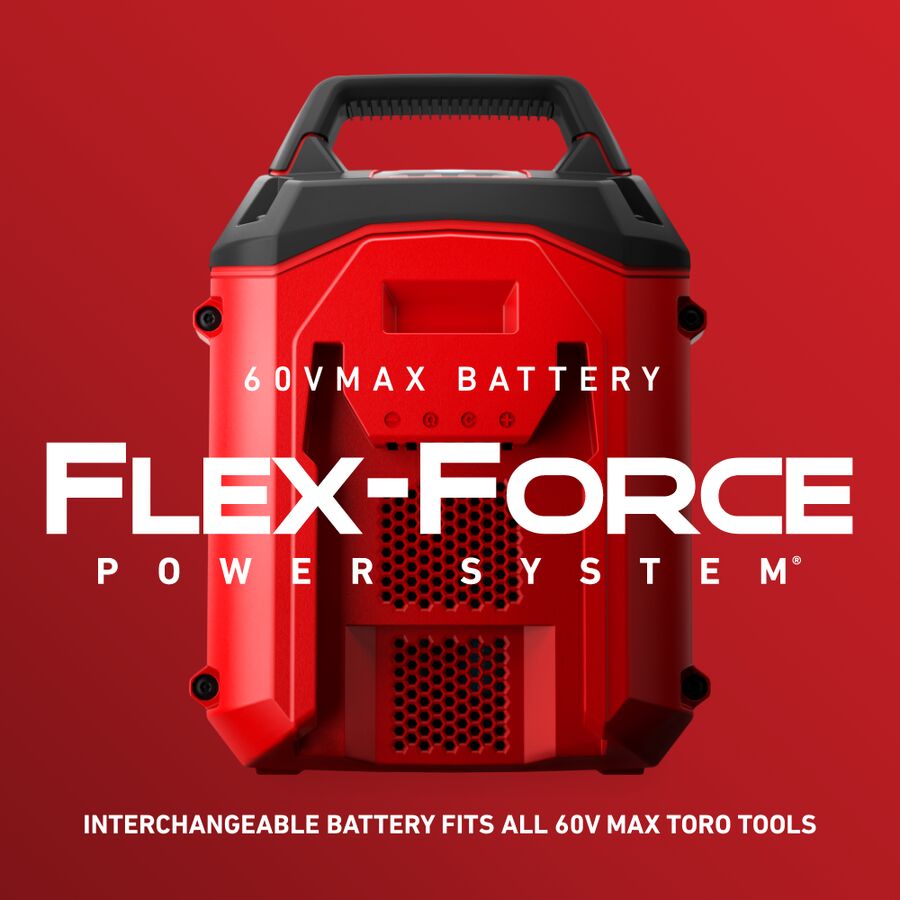 Toro Coupe-bordures sans fil sans balais 16 po (40,6 cm) 60V MAX* - Batterie 2,5 Ah incluse 51830