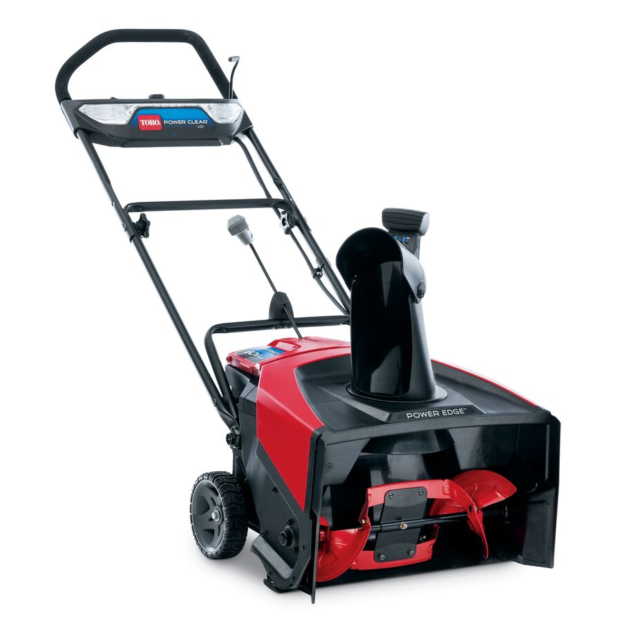 Toro Souffleuse à neige mono-étage 60V MAX* 21 po (53 cm) Power Clear® e21 - (2) batteries 6,0 Ah incluses 39902