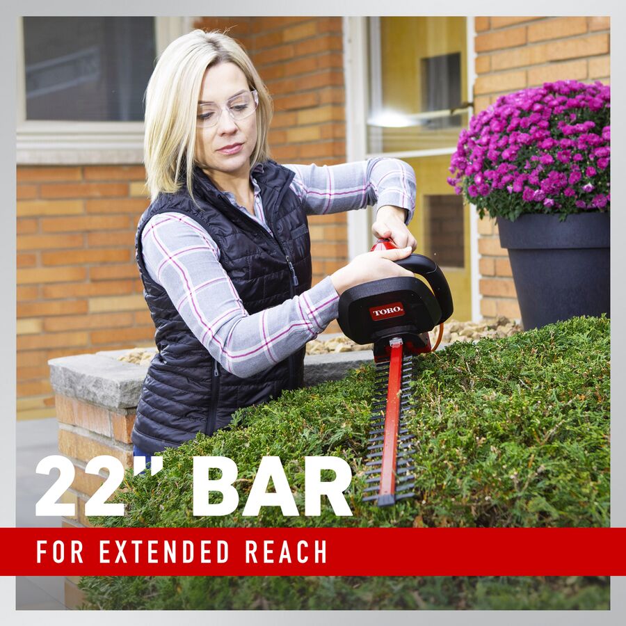 Toro Taille-haie filaire 22 po (56 cm) 4 A 51490
