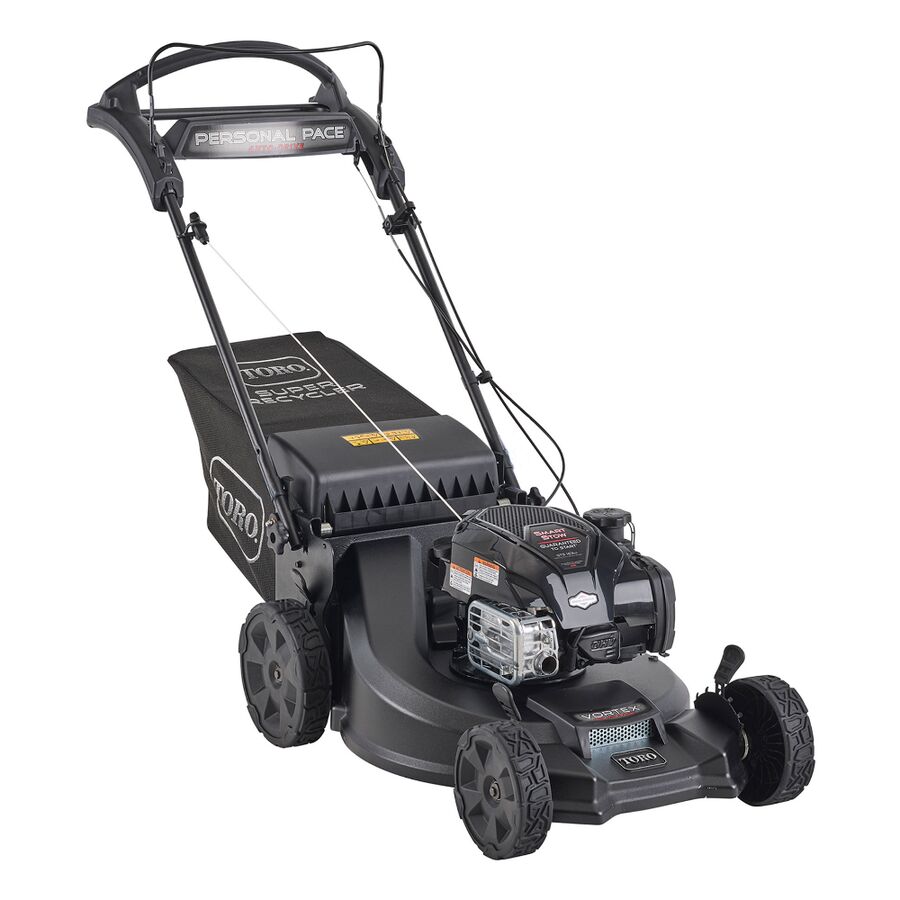 Toro Tondeuse à gazon à essence Super Recycler® 21 po (53 cm) avec Spin-Stop™ et système Personal Pace® 21563