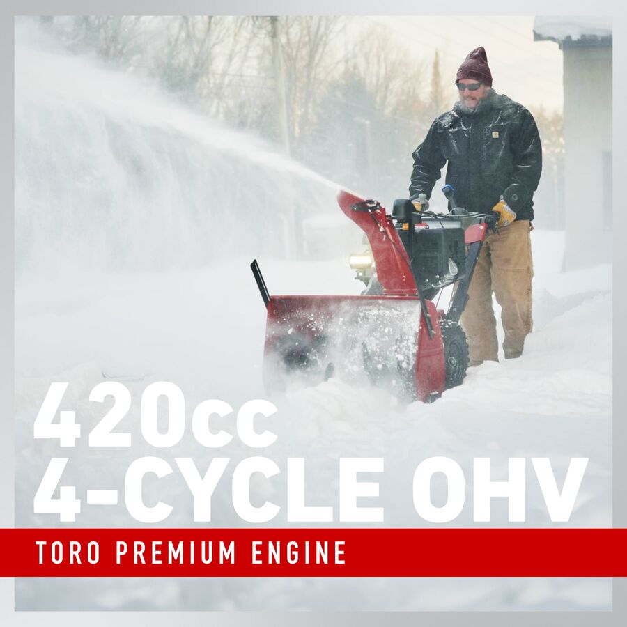 Toro Souffleuse à neige deux étages à essence commerciale Power Max® HD 1428 OHXE 28 po (71 cm) 38843