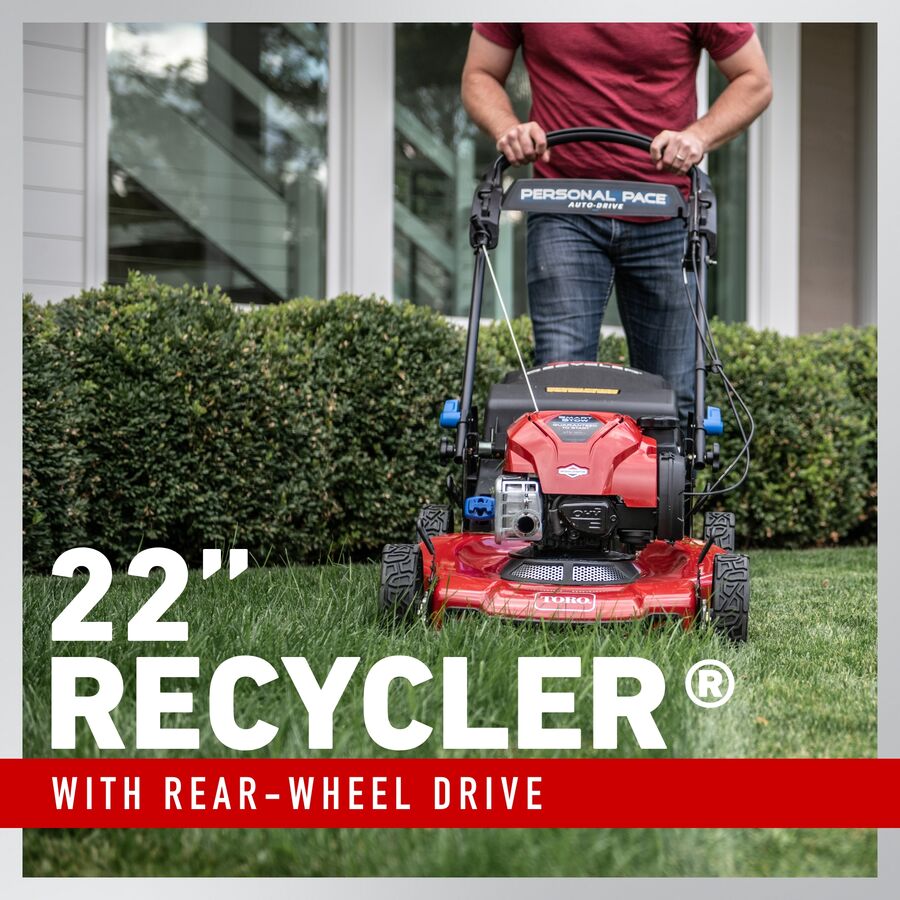 Toro 22 in. (56cm) Recycler® w/Personal Pace® Gas Lawn Mower 21462