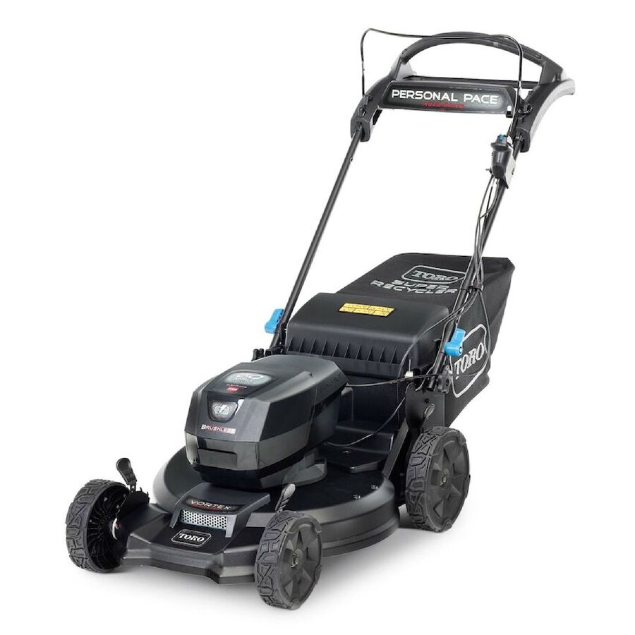 Toro Tondeuse Super Recycler® 60V Max* 21 po (53 cm) avec système Personal Pace® - Batterie 7,5Ah incluse 21566