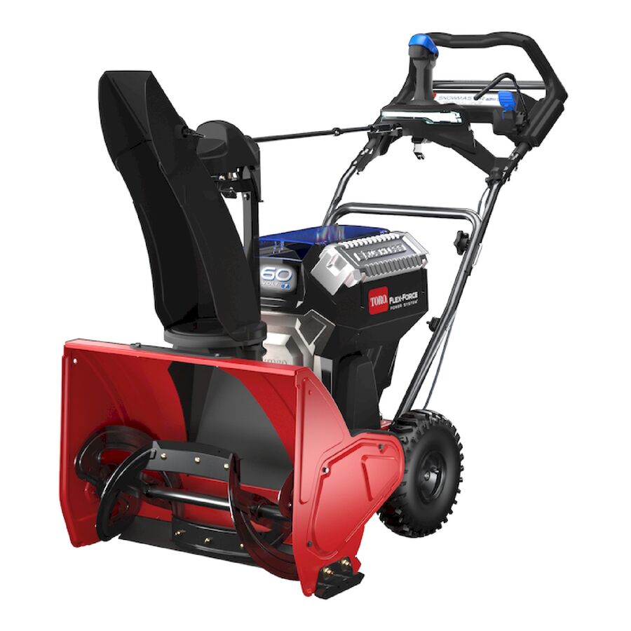 Toro Souffleuse à neige mono-étage 60V MAX* 24 po (61 cm) SnowMaster® - (1) batterie 10,0 Ah & (1) batterie 5,0 Ah incluses 39915
