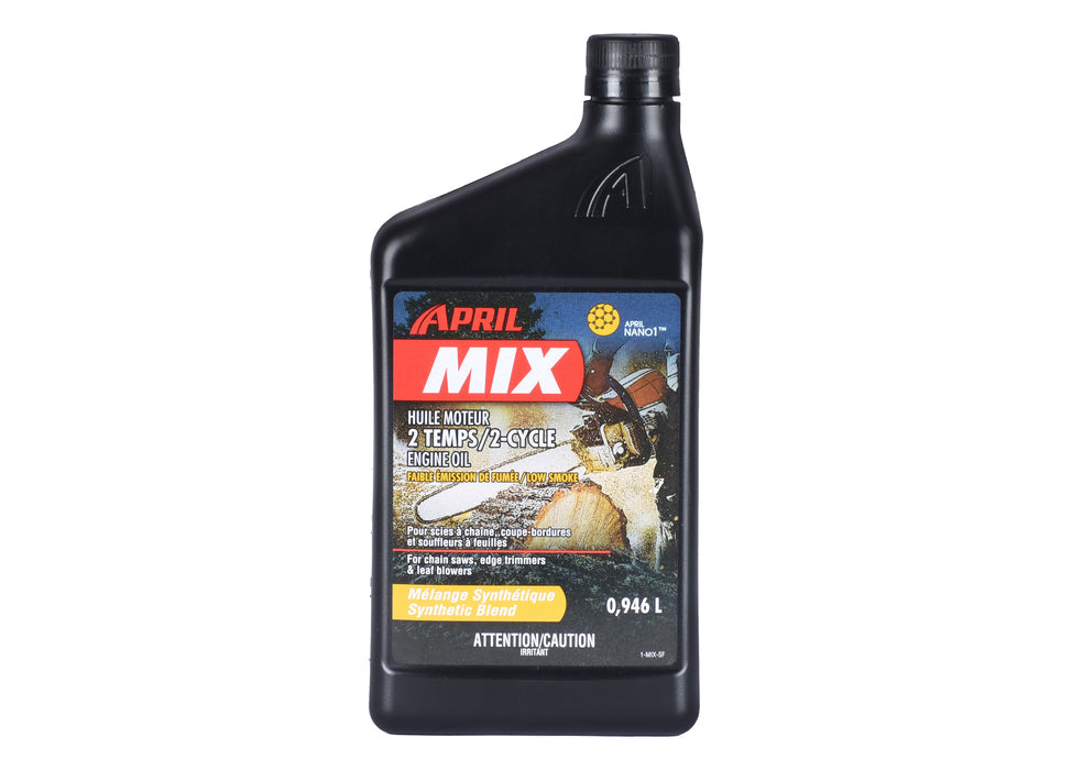 Ducar Huile pour moteur 2 temps, mélange synthétique - 1 bouteille de 946 ml MIX-946ML-1