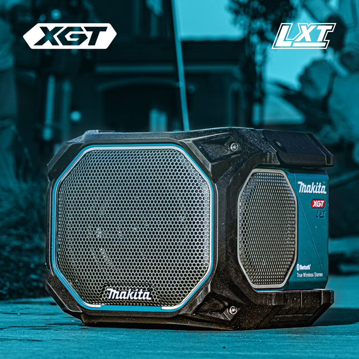 Makita Enceinte Bluetooth pour Chantier 40Vmax XGT / 18V LXT, Outil Seul MR014G