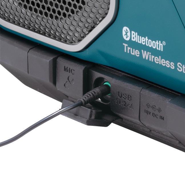 Makita Enceinte Bluetooth pour Chantier 40Vmax XGT / 18V LXT, Outil Seul MR014G