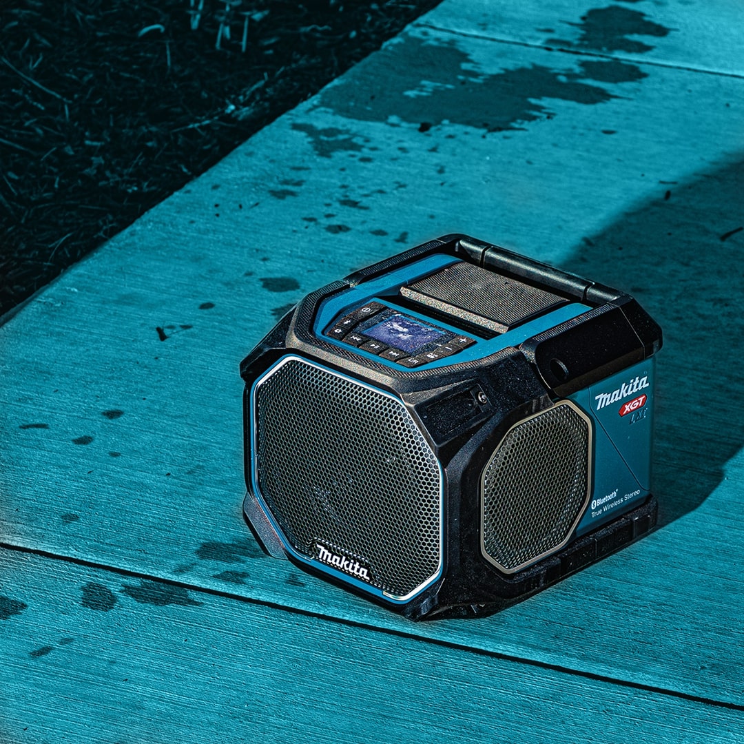Makita Enceinte Bluetooth pour Chantier 40Vmax XGT / 18V LXT, Outil Seul MR014G