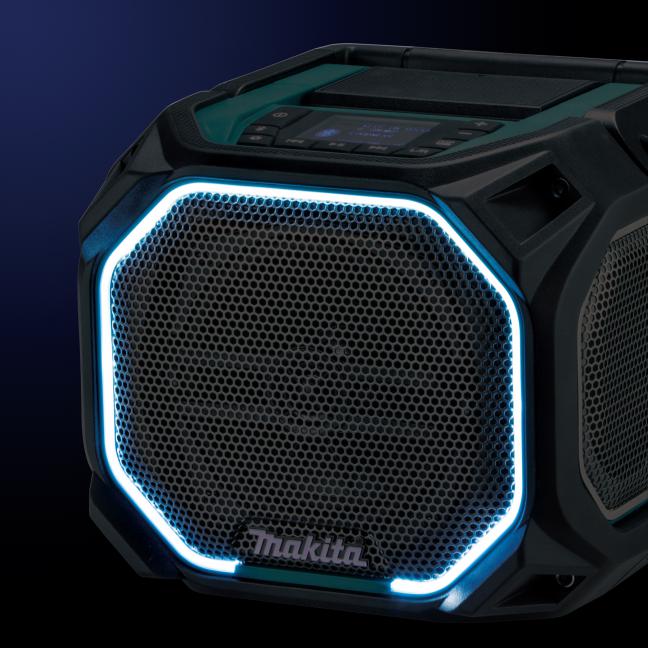 Makita Enceinte Bluetooth pour Chantier 40Vmax XGT / 18V LXT, Outil Seul MR014G