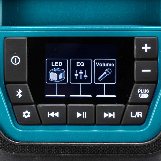 Makita Enceinte Bluetooth pour Chantier 40Vmax XGT / 18V LXT, Outil Seul MR014G