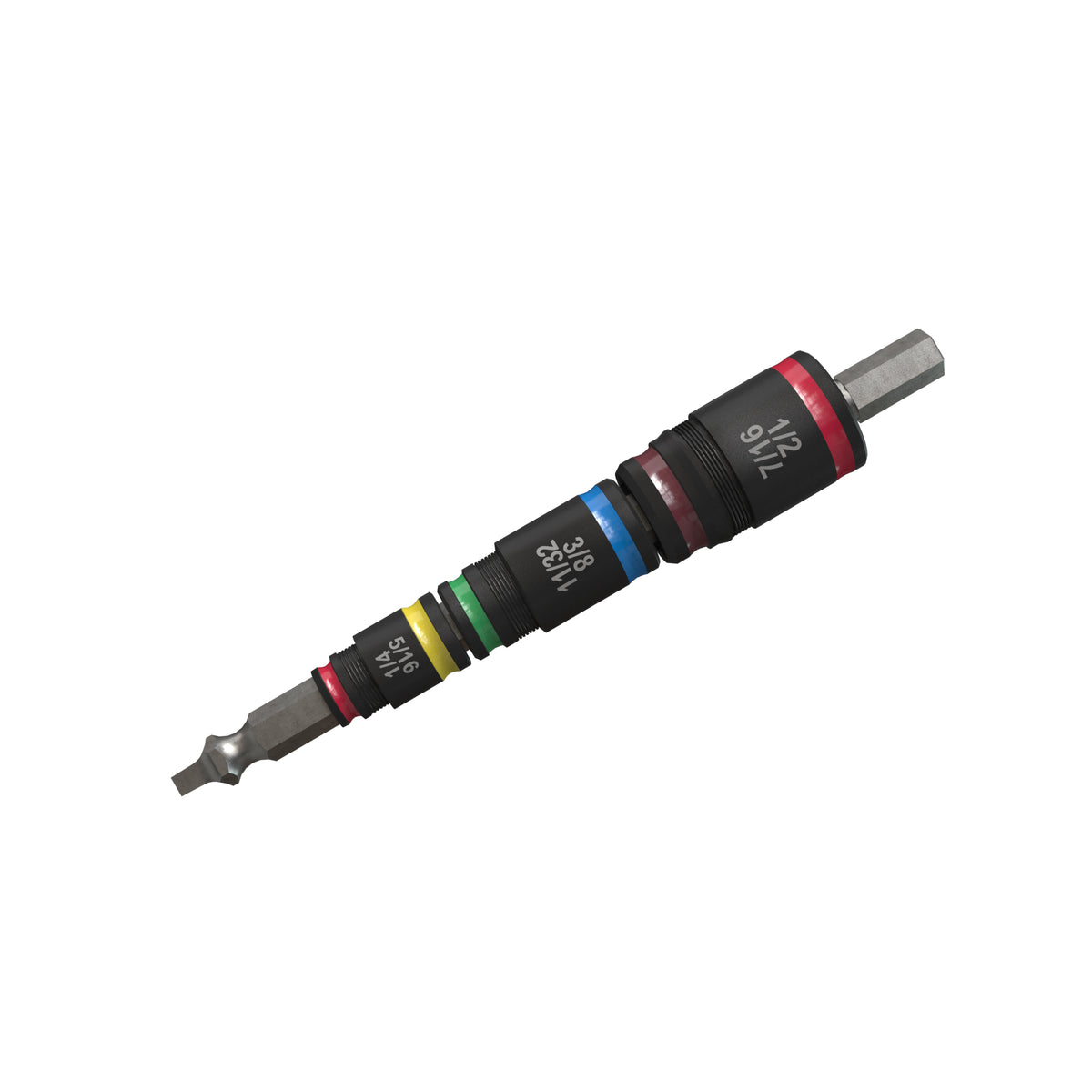 Malco Embout réversible 7 en 1 C-RHEX® n° 2, modèle Robertson (carré) – MTS2