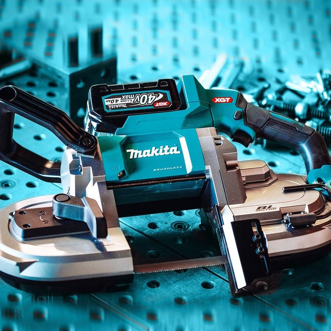 Makita Scie à Ruban Portable Sans Balais 40Vmax XGT, Outil Seul PB002GZ