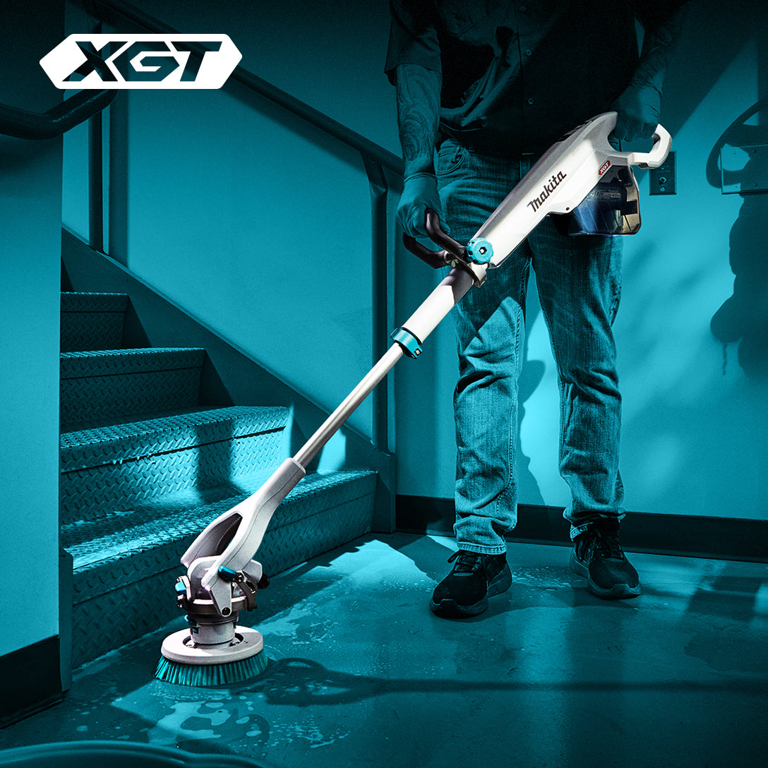 Makita Polisseur-Laveur sans balais 40Vmax XGT, Kit avec batterie 4,0Ah PS001GM101