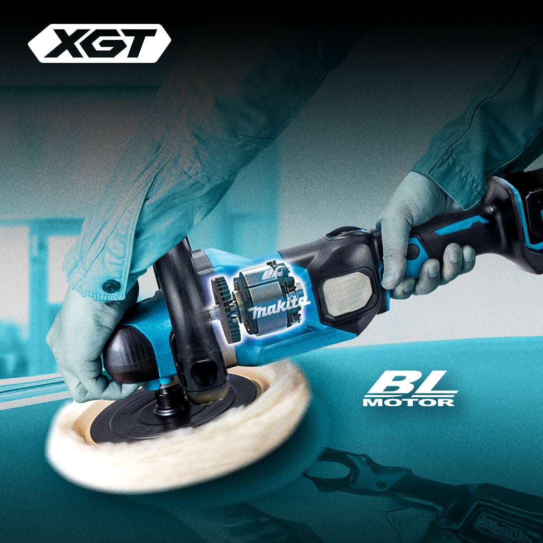 Makita Polisseuse sans balais 7" 40Vmax XGT, Kit avec batterie 5,0Ah PV001GT101