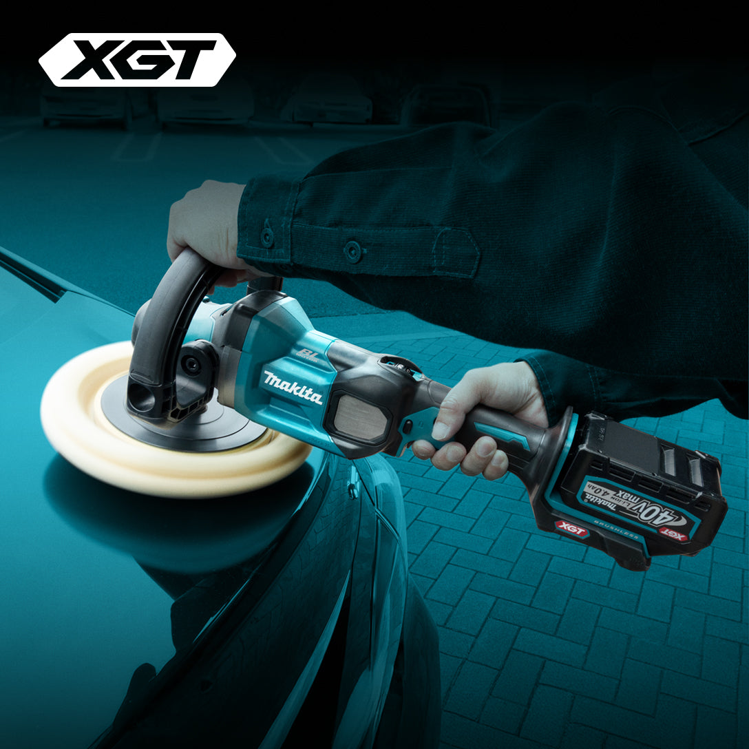 Makita Polisseuse sans balais 7" 40Vmax XGT, Outil seul PV001GZ