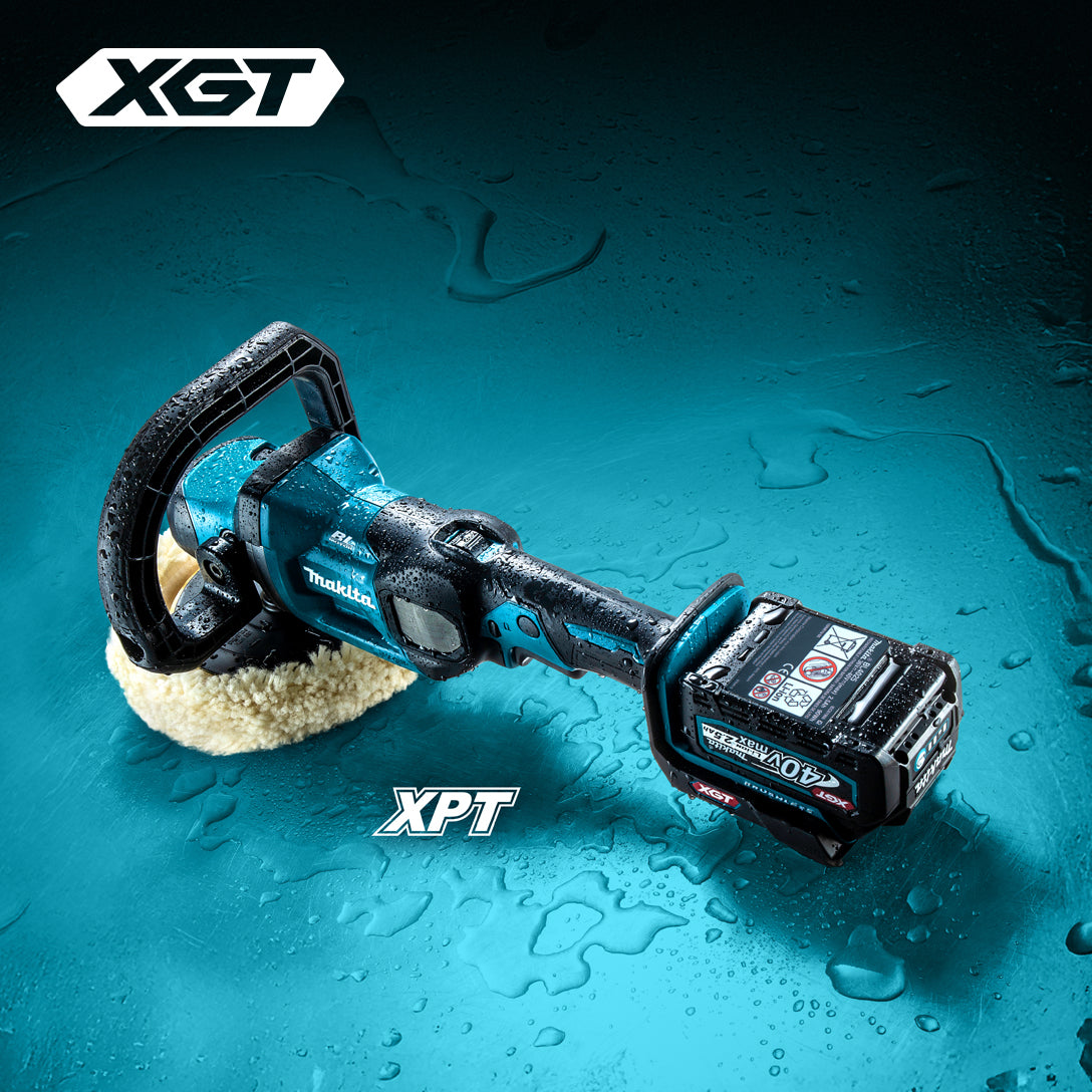 Makita Polisseuse sans balais 7" 40Vmax XGT, Outil seul PV001GZ