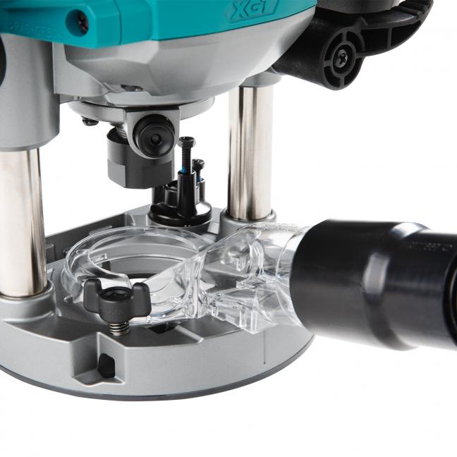 Makita Défonceuse plongeante sans balais 1/2" 40Vmax XGT avec AWS, outil seul RP001GZ01