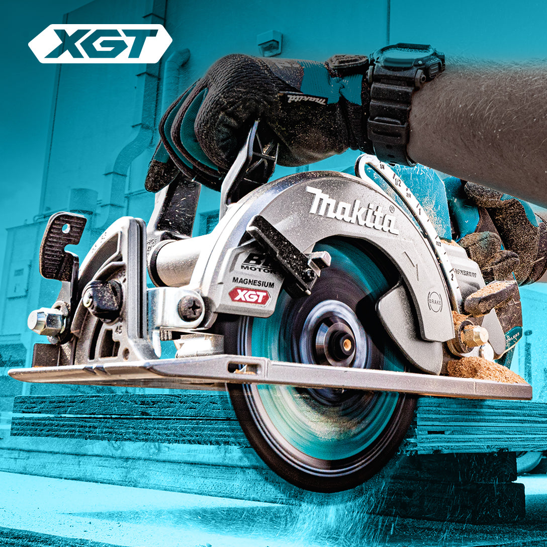 Makita Scie circulaire sans balais 7-1/4" 40Vmax XGT, Kit avec 1 batterie 4.0Ah RS001GM101