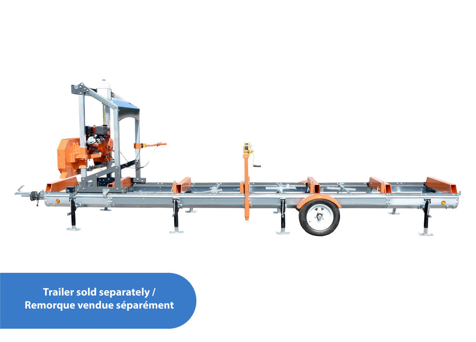 Ducar 31″ Portable Sawmill, 15 HP, 420 cc DUESM310-DLE