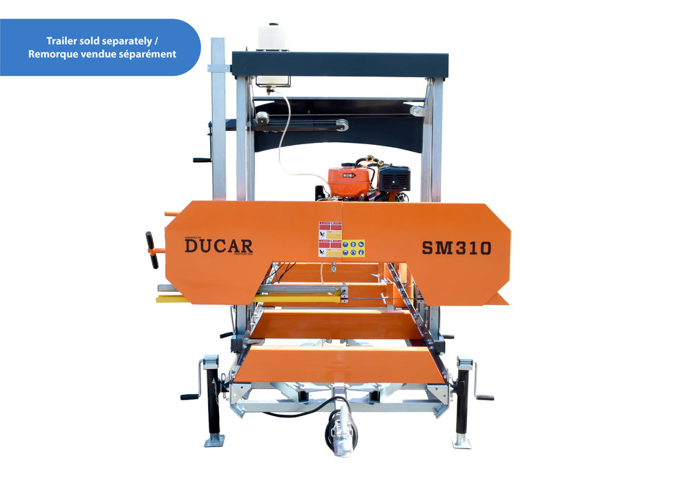 Ducar 31″ Portable Sawmill, 15 HP, 420 cc DUESM310-DLE
