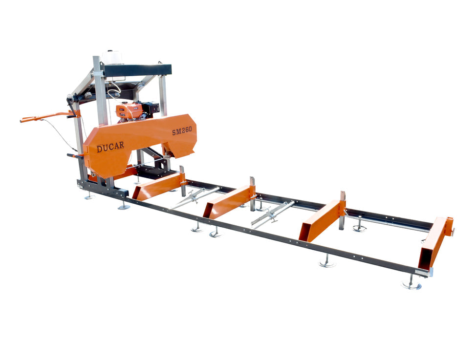 Ducar Scierie mobile 26 po, 13 HP, 389 cm³ DUESM260