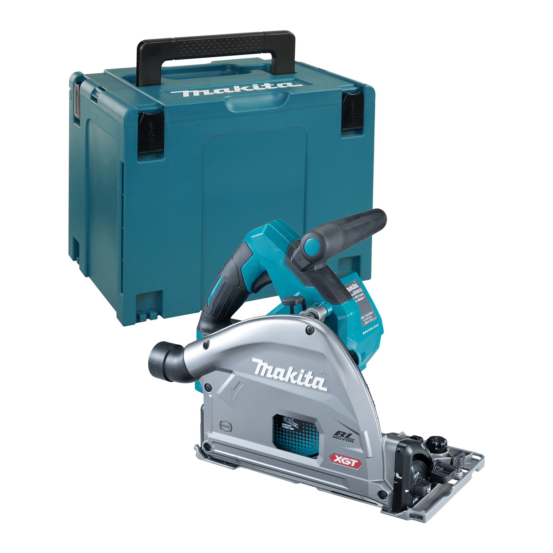 Makita Scie circulaire plongeante sans balais 40Vmax XGT avec AWS, Machine seule SP001GZ02