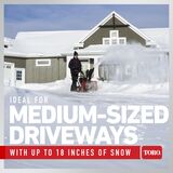 Toro Souffleuse à neige SnowMaster® 824 QXE 24 po (61 cm) 36003