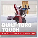 Toro Souffleuse à neige à essence bi-étagée Power Max 826 OHAE 26 po (66 cm) 37805