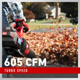 Toro Souffleur à feuilles sans balai 60V MAX* 605 PCM - Batterie 4.0Ah incluse 51822