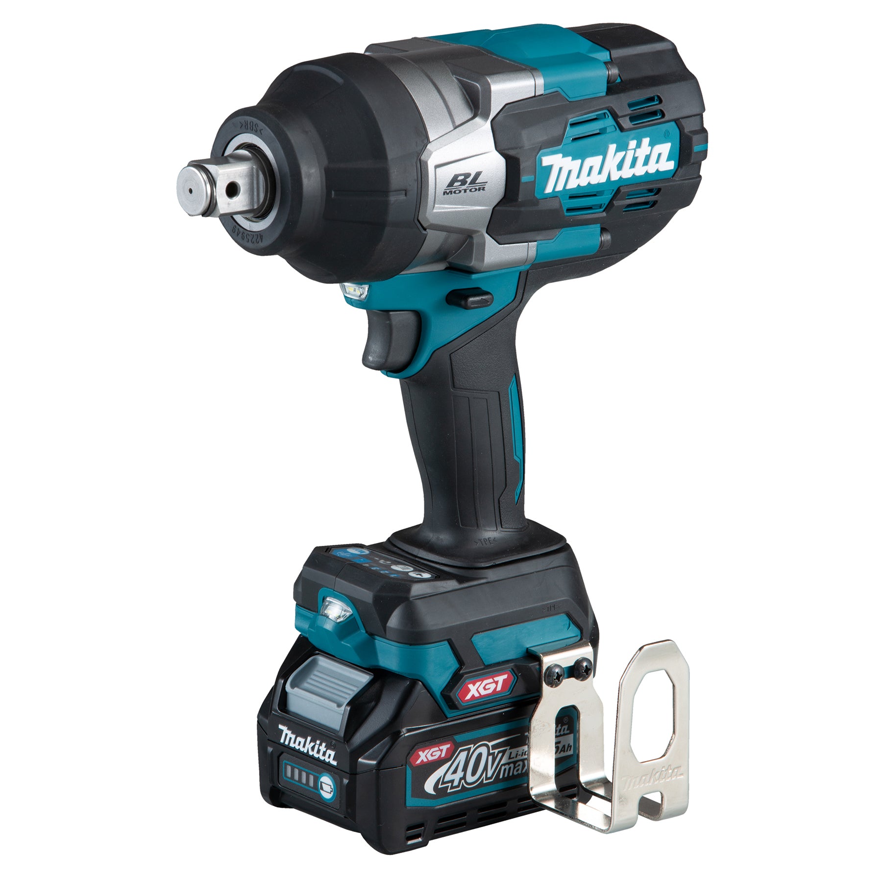 Makita Clé à chocs sans balais 3/4" 40Vmax XGT avec bague de friction, Kit avec batterie 4.0Ah x1 TW001GM102
