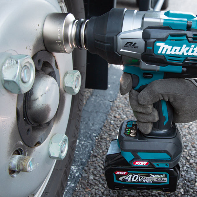 Makita Clé à chocs haute couple sans balais 3/4" 40Vmax XGT avec bague de friction, outil seul TW001GZ