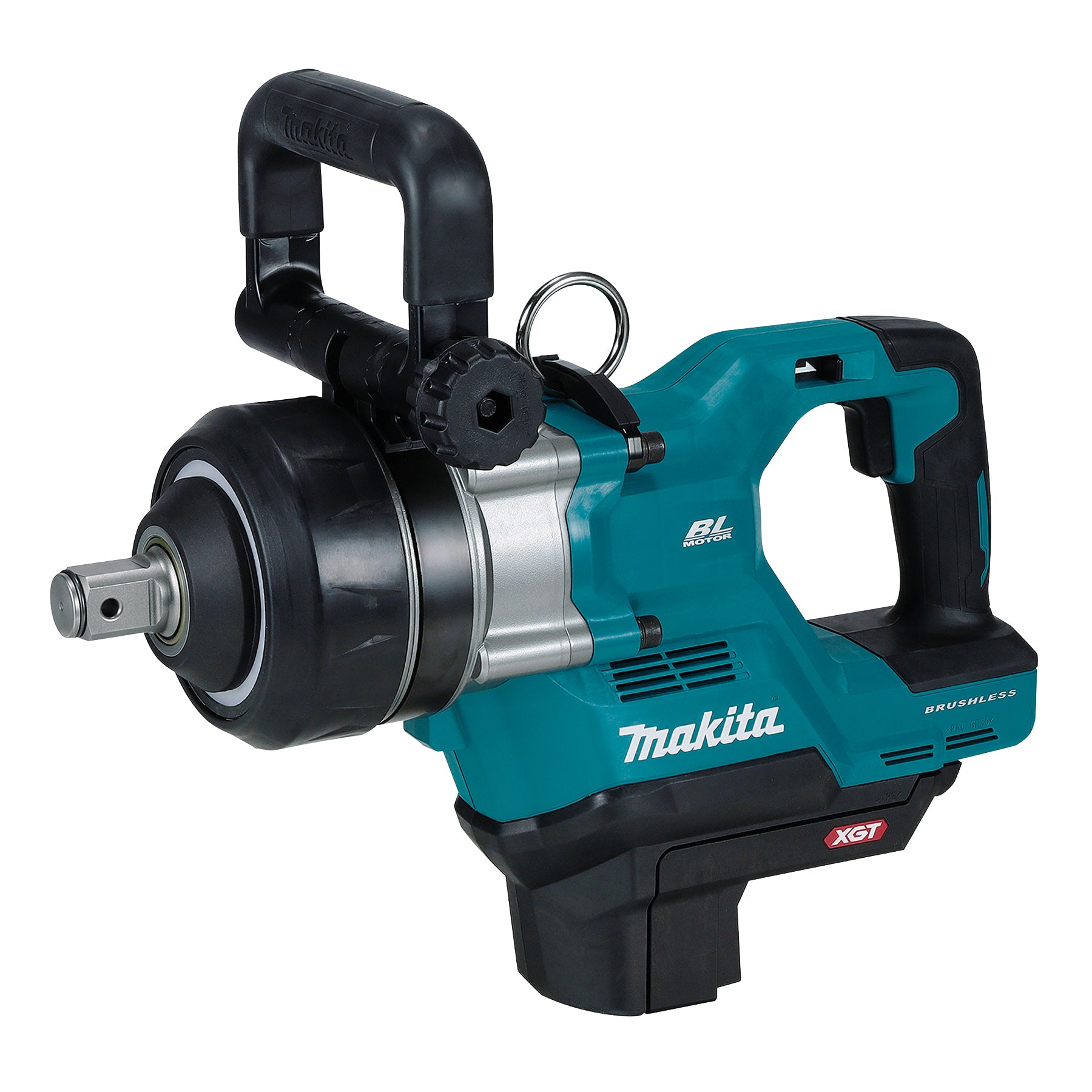 Makita Clé à chocs sans fil 40Vmax XGT Sans balais, enclume courte 1", kit avec 2 batteries 5.0Ah TW009GT202
