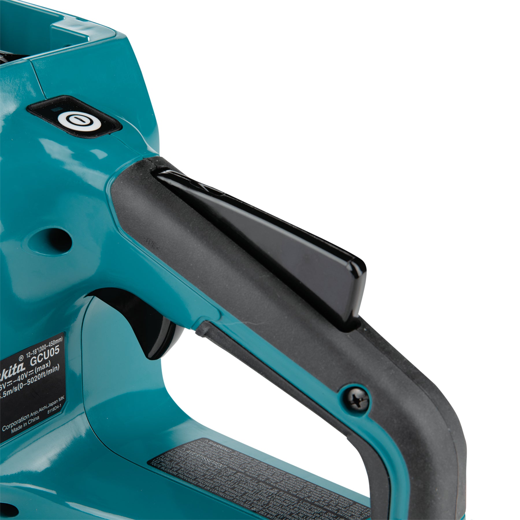 Makita Tronçonneuse 40Vmax XGT Brushless 18" (45 cm) à poignée arrière, Machine seule UC013GZ01