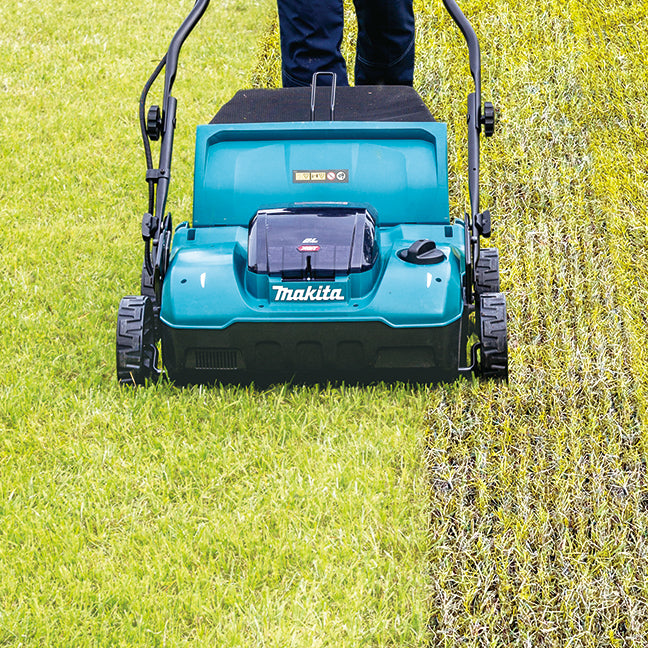 Makita Défeutreur/Scarificateur sans fil 40Vmax XGT sans balais 15", Machine seule UV001GZ
