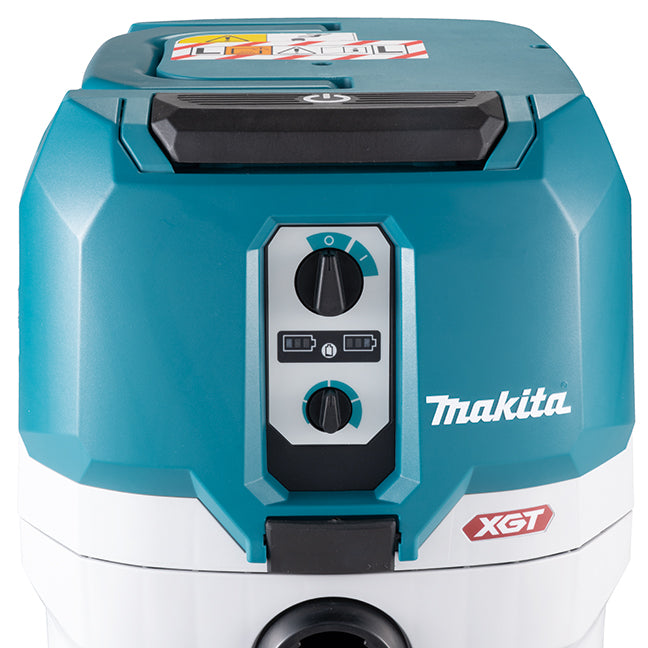 Makita Aspirateur Sec Sans Balais 40Vmax XGT 8 L, Kit avec 1 batterie 4.0Ah VC005GLM11