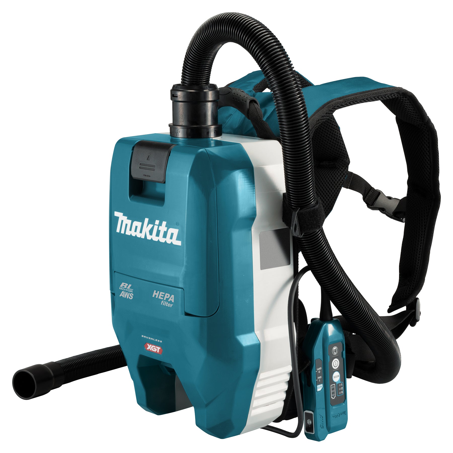 Makita 40Vmax XGT Brushless 2 L Backpack Vacuum Cleaner w/AWS, Tool Only VC009GZ02
