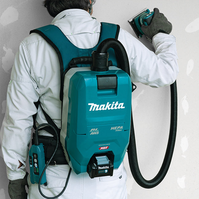 Makita 40Vmax XGT Brushless 2 L Backpack Vacuum Cleaner w/AWS, Tool Only VC009GZ02