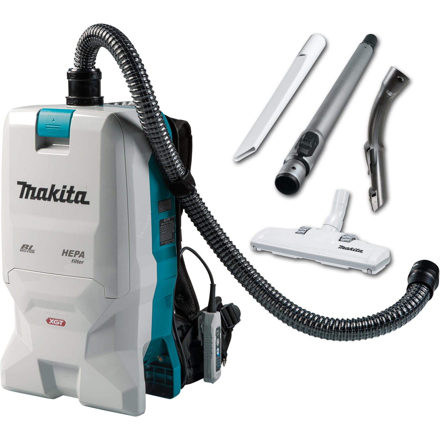 Makita 40Vmax XGT Brushless 6 L Backpack Vacuum Cleaner, Tool Only VC011GZ02