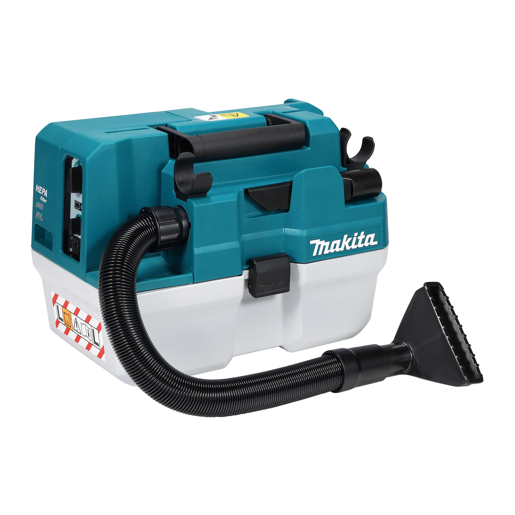 Makita Aspirateur balai sans balais 40Vmax XGT 7,5 L humide/sec avec AWS, seul l'outil VC013GLZ01