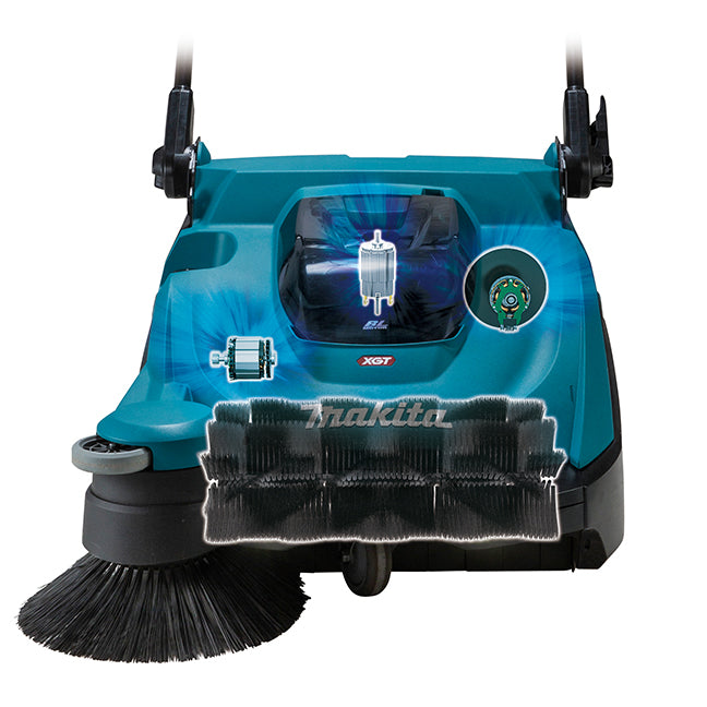 Makita 40Vmax XGT Brushless 24 L HEPA Vacuum Sweeper, Tool Only VS001GZ