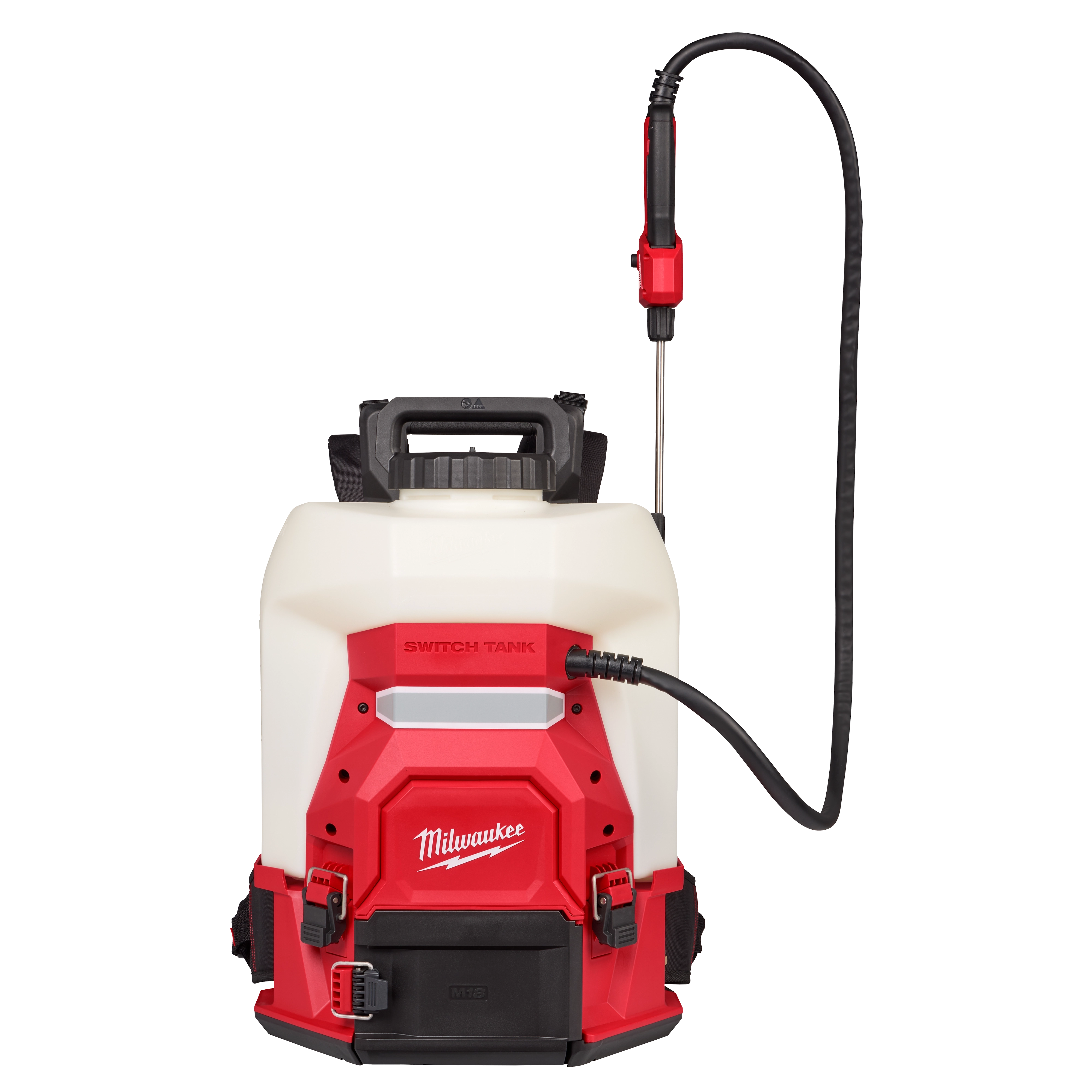 Milwaukee Pulvérisateur sac à dos M18™ 4 gallons avec SWITCH TANK™ (Kit) 3019-21PS