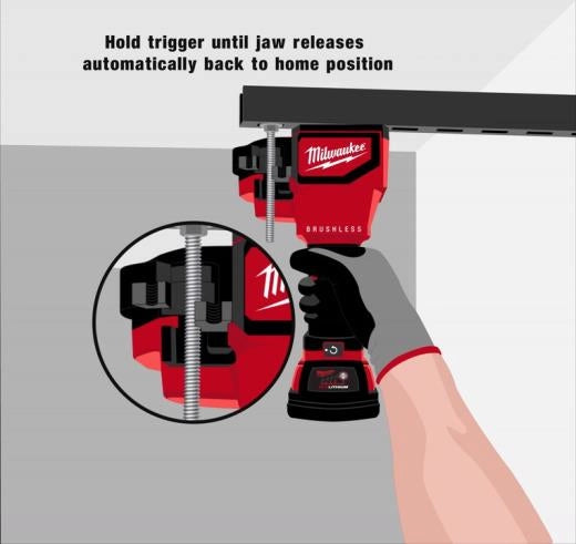 Milwaukee Coupe‑tige filetée sans balais M18™ 2872-20 (outil uniquement) 2872-20