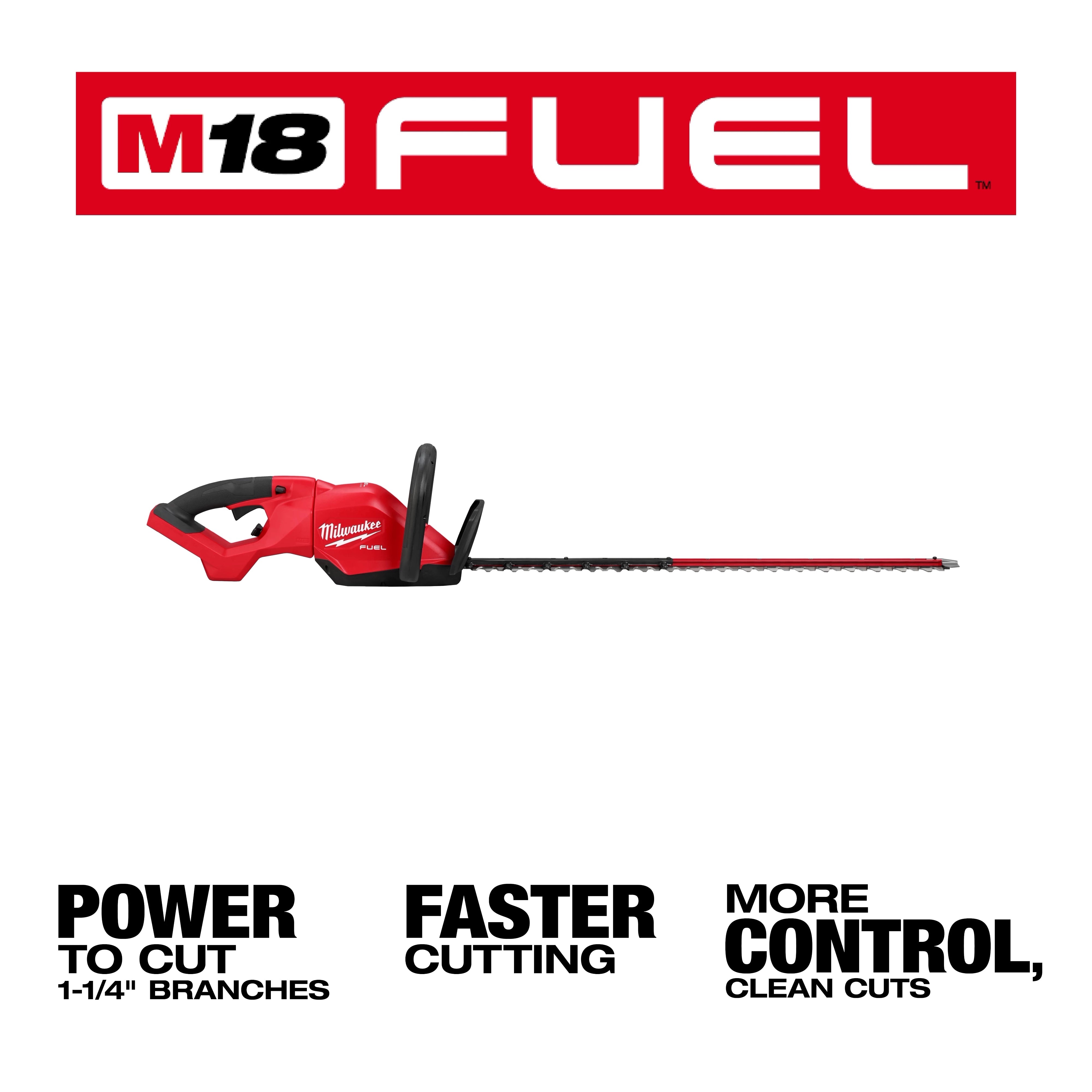 Milwaukee M18 FUEL™ Coupe‑haies 30" 3034-20