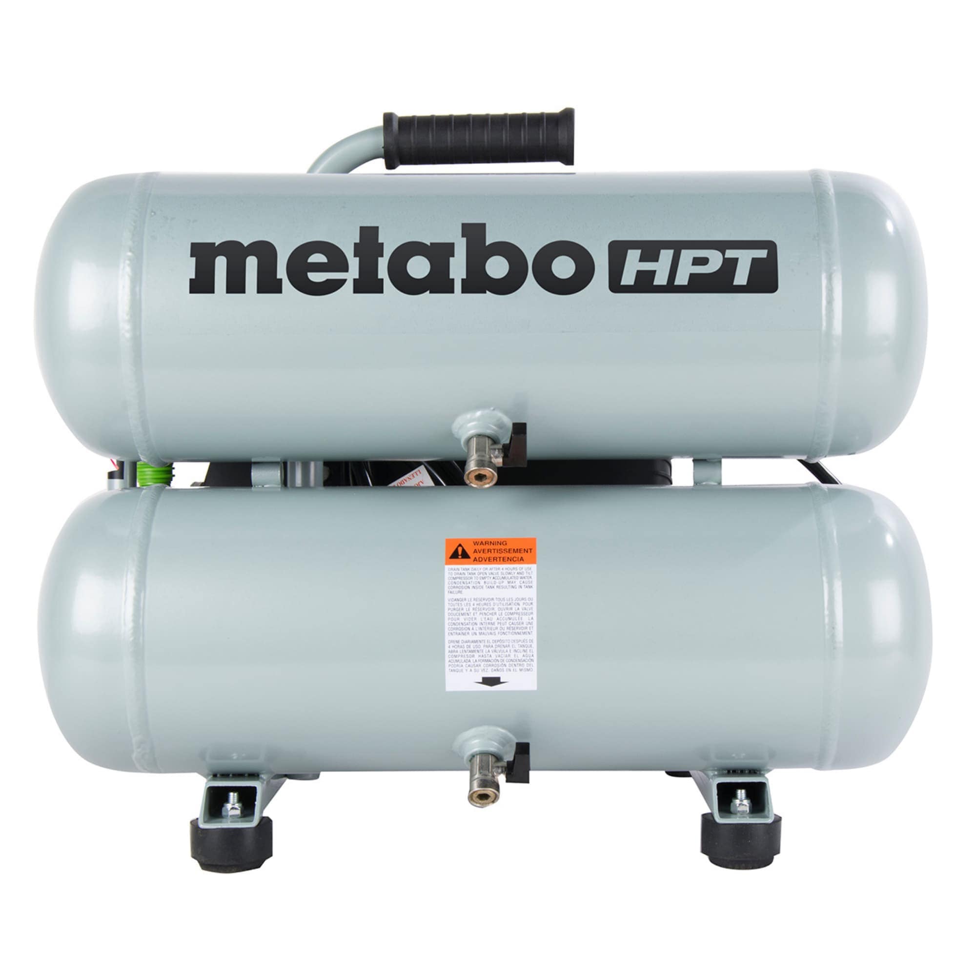 Metabo HPT Compresseur d'air électrique portable Twin Stack 4 gal | Metabo HPT EC99S EC99S